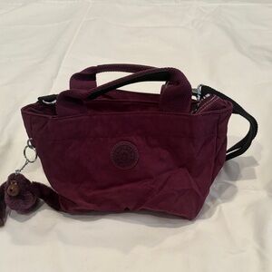 Kipling Mini Bag in Deep Purple